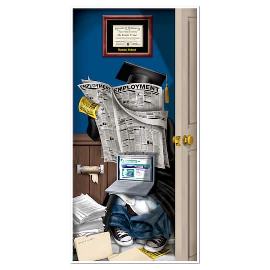 Beistle 5Ft x 30" Graduate Restroom Door Covers, 2ct. | 5ft x 30" | Michaels®